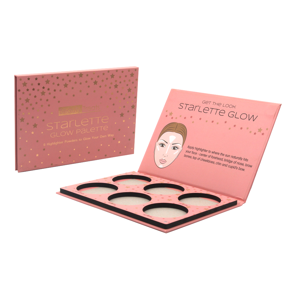  Custom Logo Eyeshadow Packaging Boxes - Eco-Friendly & High-Quality Cardboard Palettes