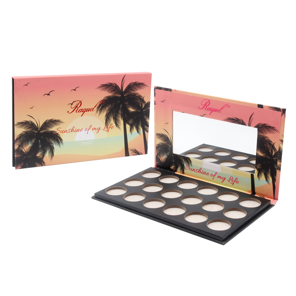  Custom Logo Eyeshadow Packaging Boxes - Eco-Friendly & High-Quality Cardboard Palettes
