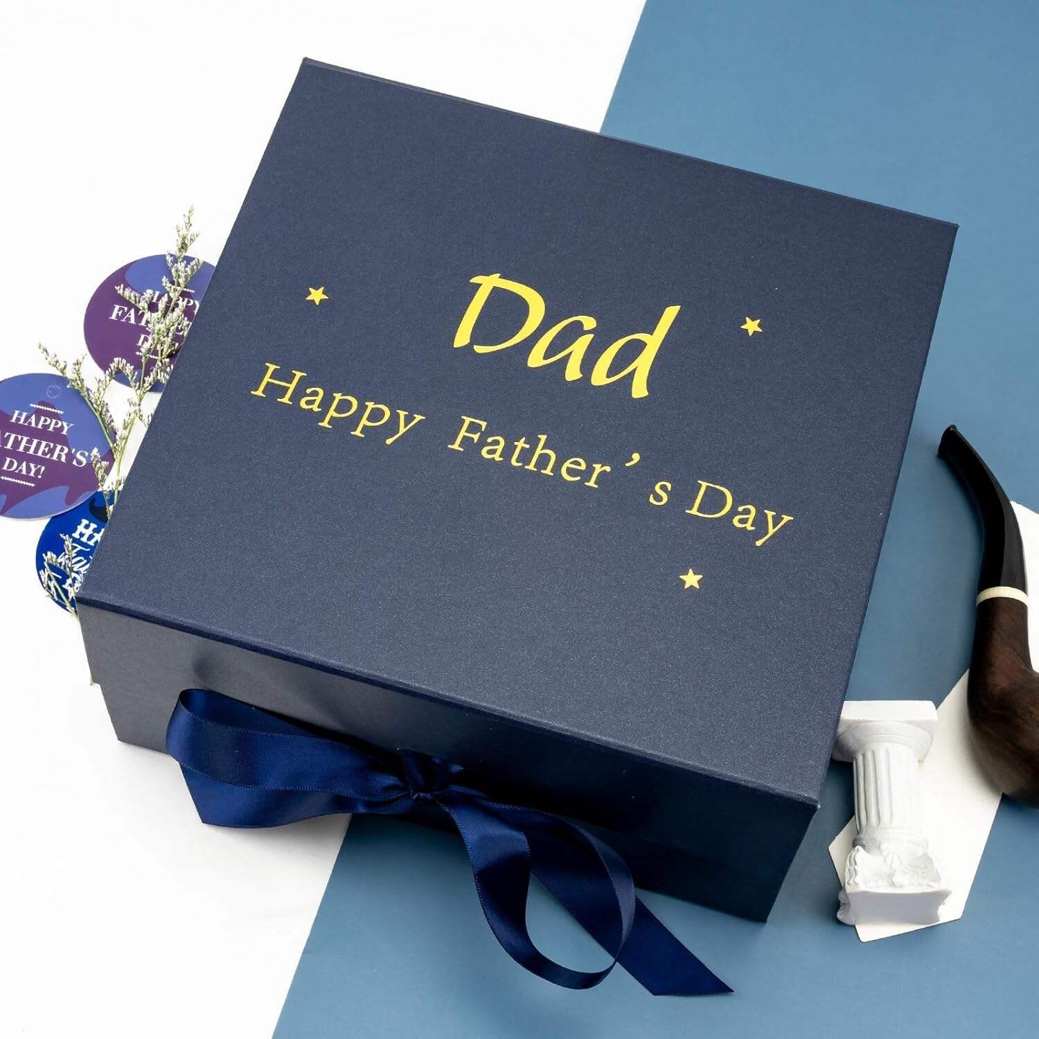 Custom Large Black Magnetic Closure Gift Box for Luxury Clothing Packaging