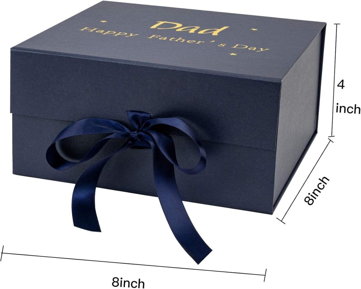Custom Large Black Magnetic Closure Gift Box for Luxury Clothing Packaging