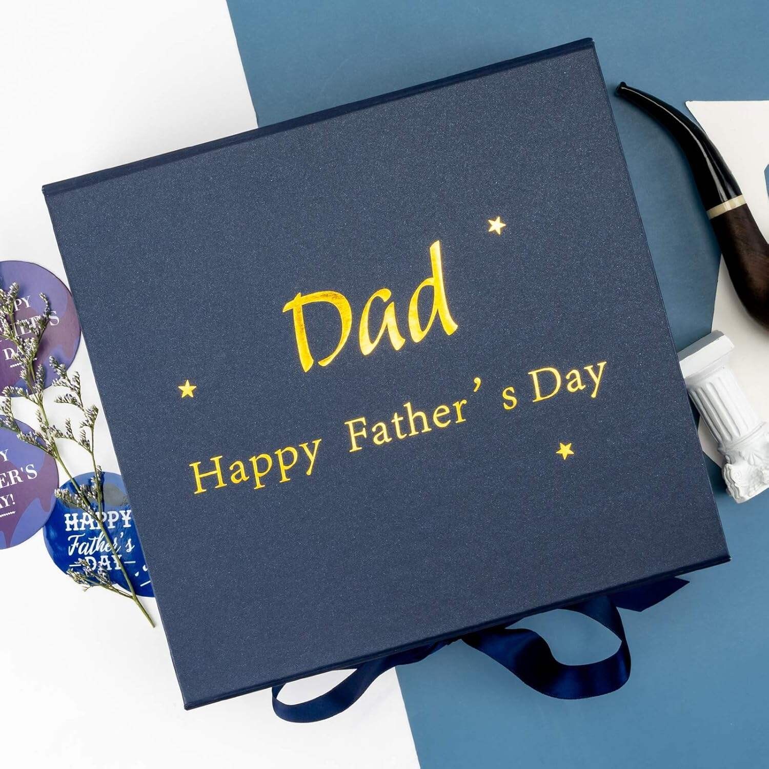 Custom Large Black Magnetic Closure Gift Box for Luxury Clothing Packaging