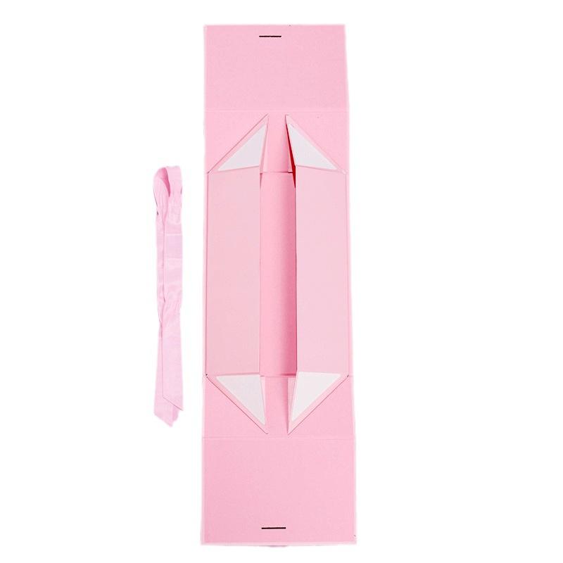 Hot Selling Minimalist White Flip Double Door Folding Cosmetic Gift Packaging Box
