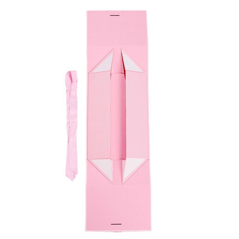 Hot Selling Minimalist White Flip Double Door Folding Cosmetic Gift Packaging Box