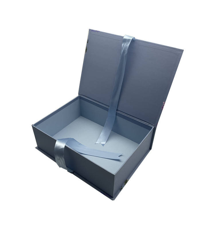  Customized Logo Wedding Favors Candy Chocolate Gift Boxes with Ribbon Closure for Clothing & Swimwear