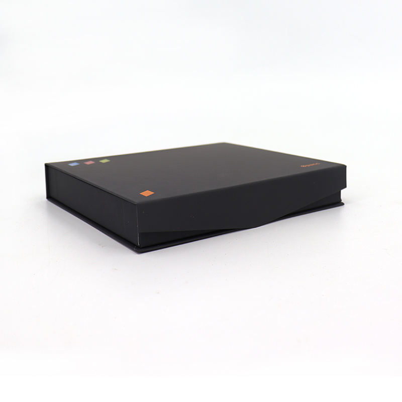 Custom Matte Black Magnetic Closure Gift Box with Foam Inserts - High-Quality Cardboard Packaging