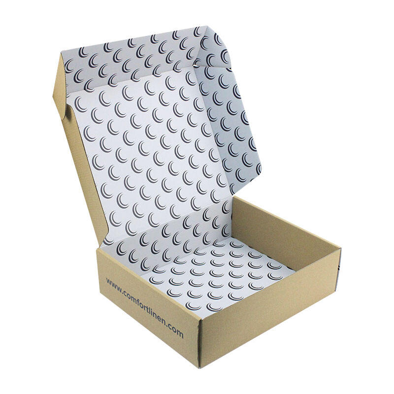  Custom Logo Color Printed Corrugated Cardboard Shipping Boxes for Packaging and Mailing