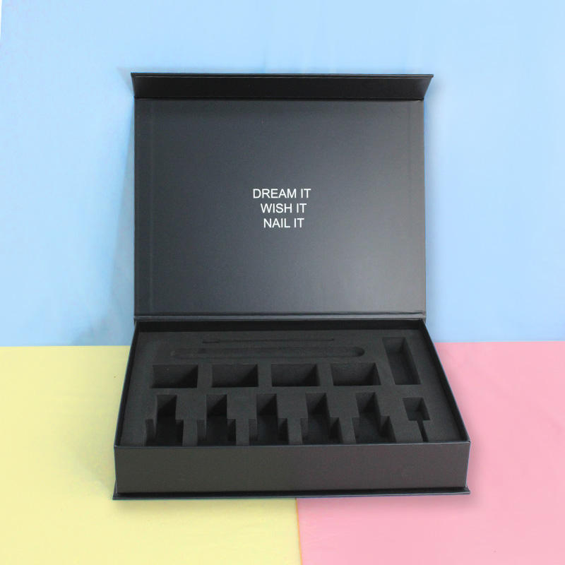  Custom Logo Rigid Cardboard Magnetic Closure Foldable Gift Boxes for Cosmetics Packaging