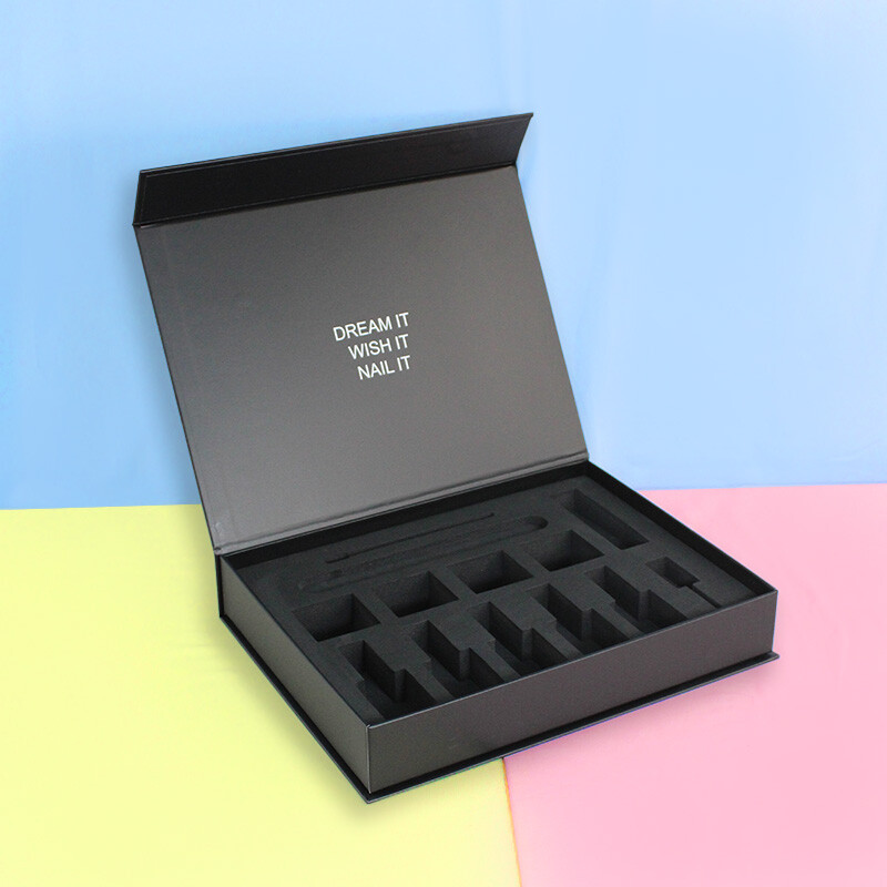  Custom Logo Rigid Cardboard Magnetic Closure Foldable Gift Boxes for Cosmetics Packaging