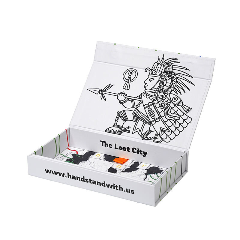  Custom Magnetic Foldable Gift Boxes with Logo - Makeup & Game Card Packaging