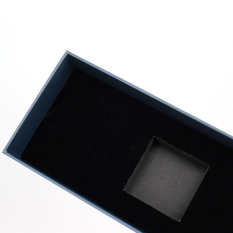  Custom Logo Magnetic Gift Boxes - Drawer Style Glasses Packaging with Foam Insert