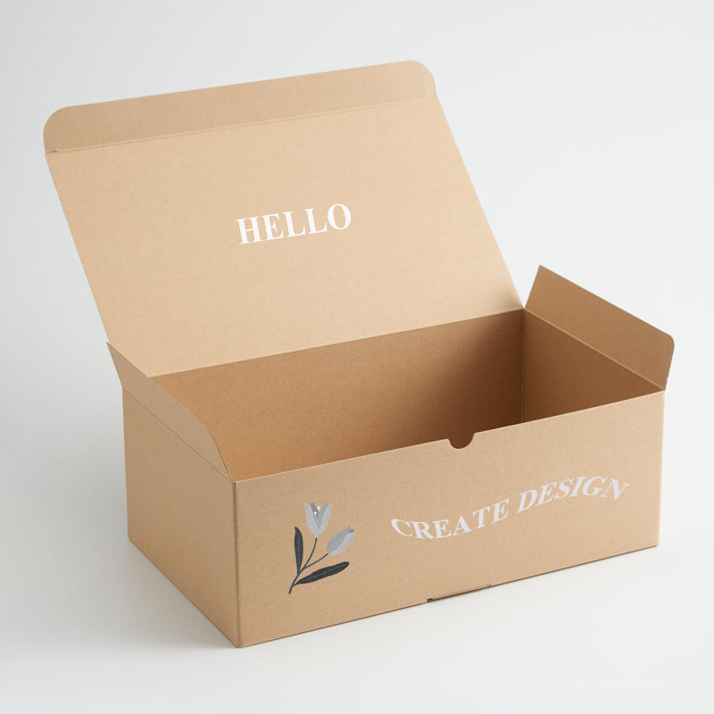  Biodegradable Kraft Paper Eco-Friendly Candy & Food Packaging Boxes - Customizable & Sustainable