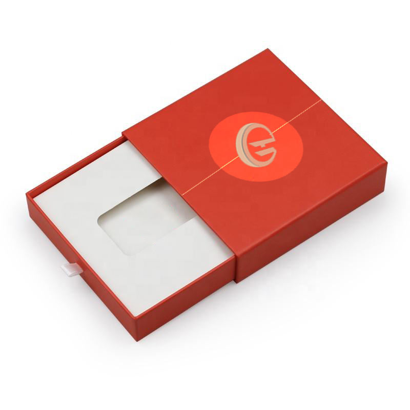  Customized Small Size Sliding Bracelet Packaging Box for Earrings & Necklaces