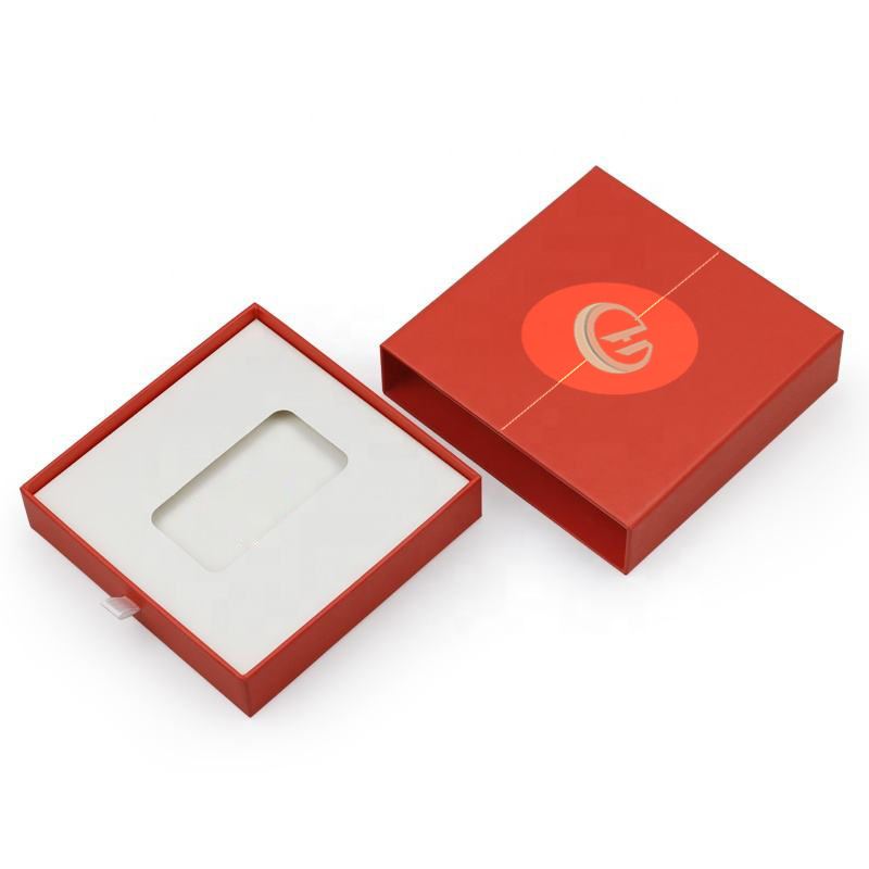  Customized Small Size Sliding Bracelet Packaging Box for Earrings & Necklaces