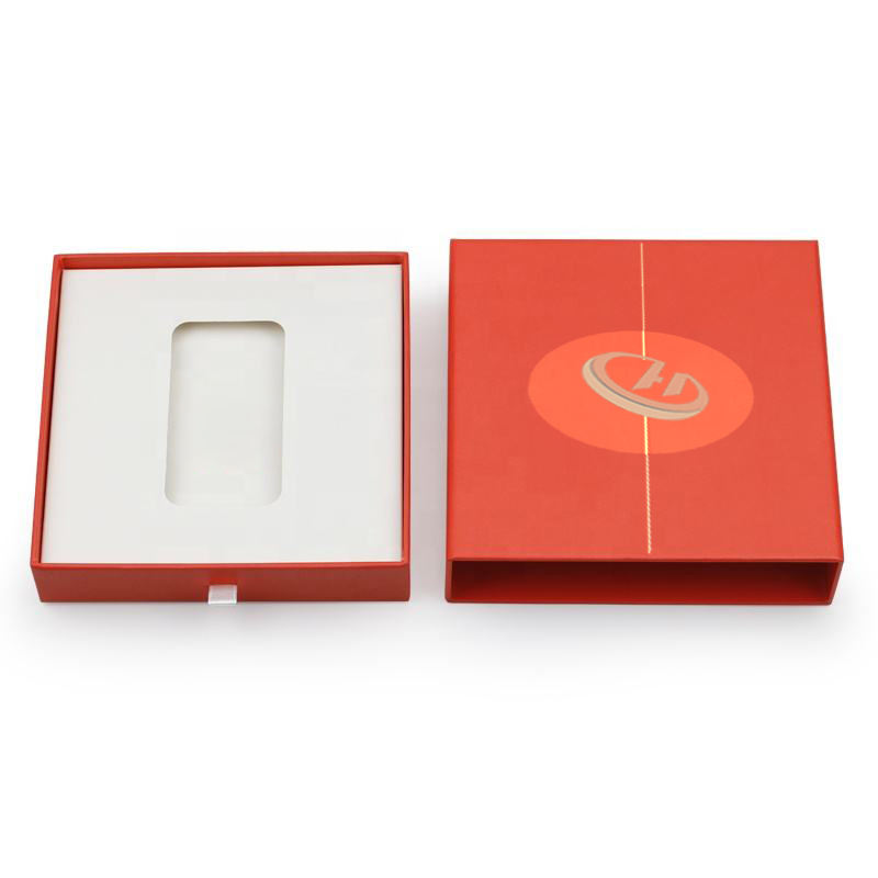  Customized Small Size Sliding Bracelet Packaging Box for Earrings & Necklaces