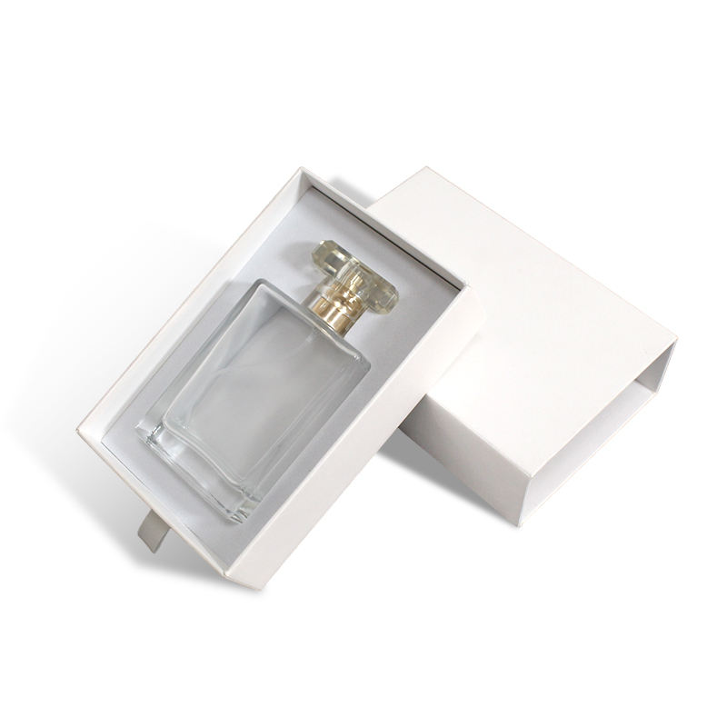 Custom 2mm Thick Kraft Paperboard Boxes for Cosmetics - Eyelash Extensions, Slide Drawer Sponge Liner, Perfume Box