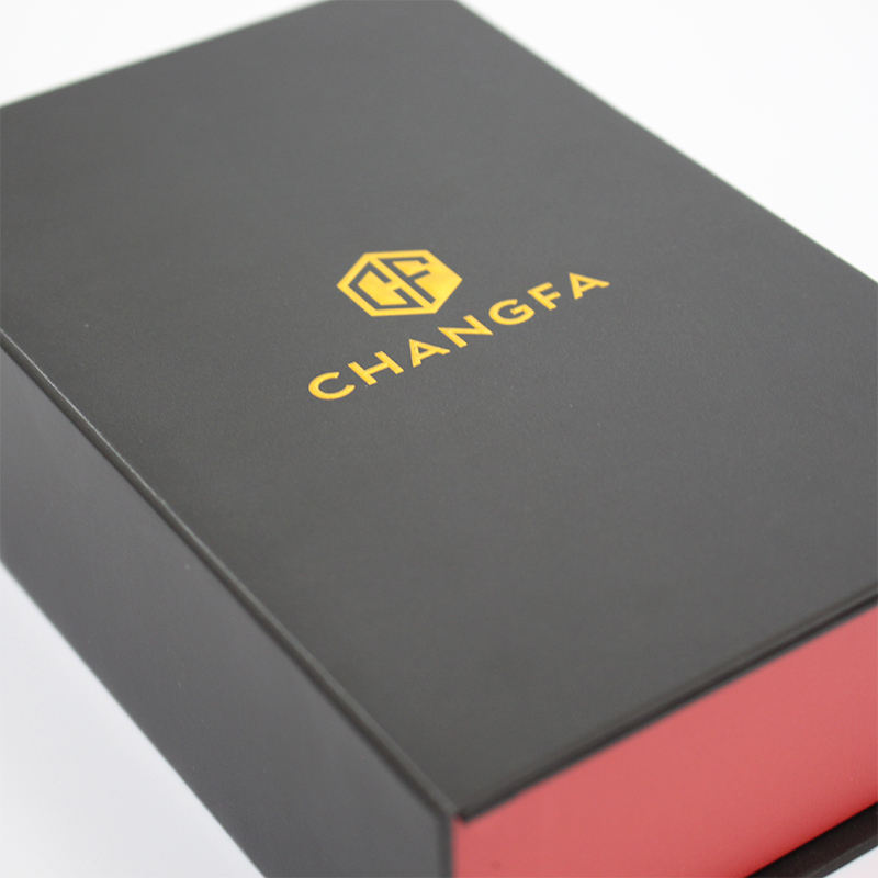  Custom Luxury Black Hard Paper Cosmetic Packaging Box with Logo Print - Book Style Gift Box for Essential Oil Perfume Bottle