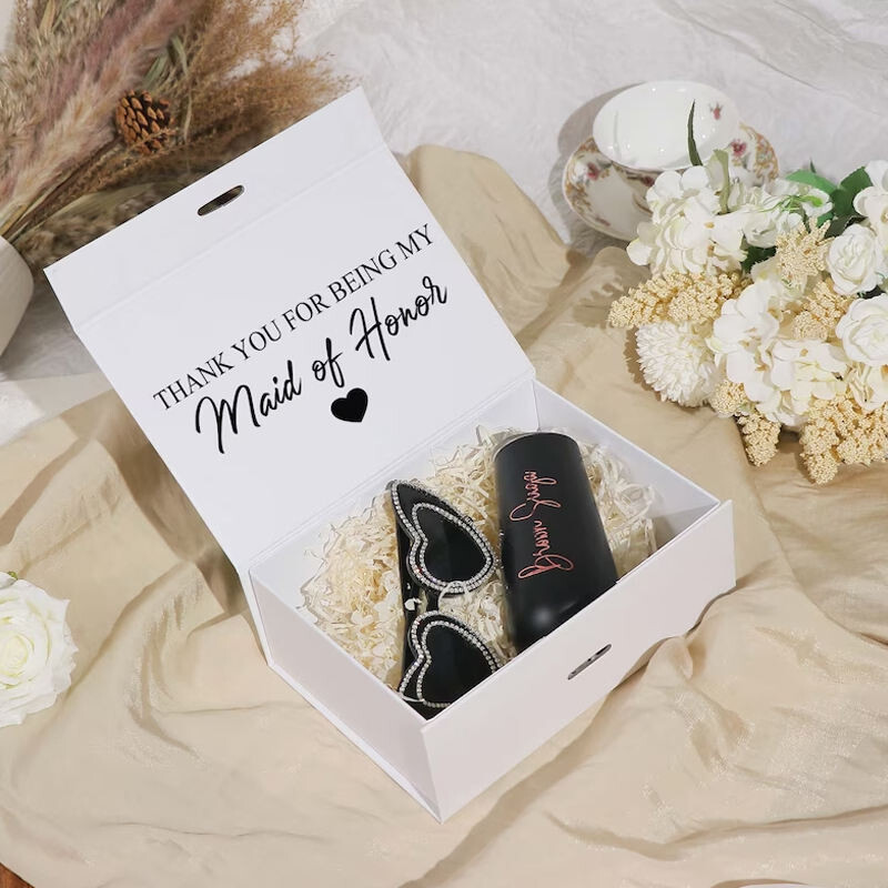  Custom Folding Cardboard Packaging Boxes with Magnetic Closure for Shoes, Clothing & Gifts