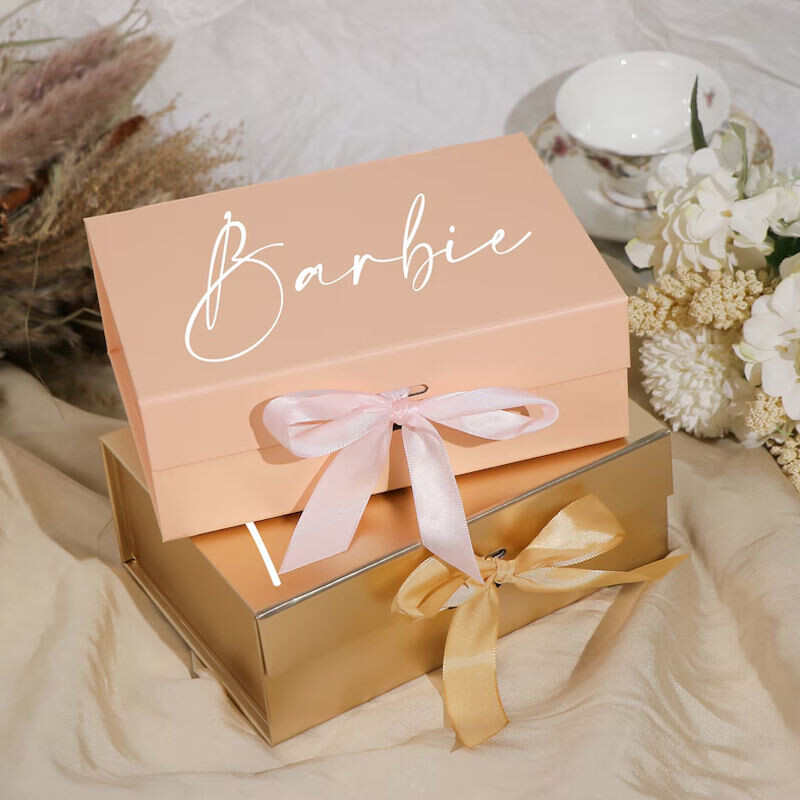  Custom Folding Cardboard Packaging Boxes with Magnetic Closure for Shoes, Clothing & Gifts