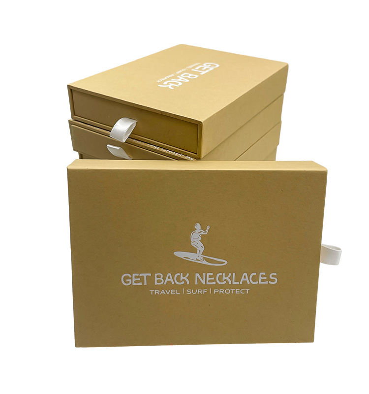  Custom Wholesale Logo Rigid Sliding Drawer Boxes for Jewelry & Accessories - Fancy Gift Packaging with Ribbon