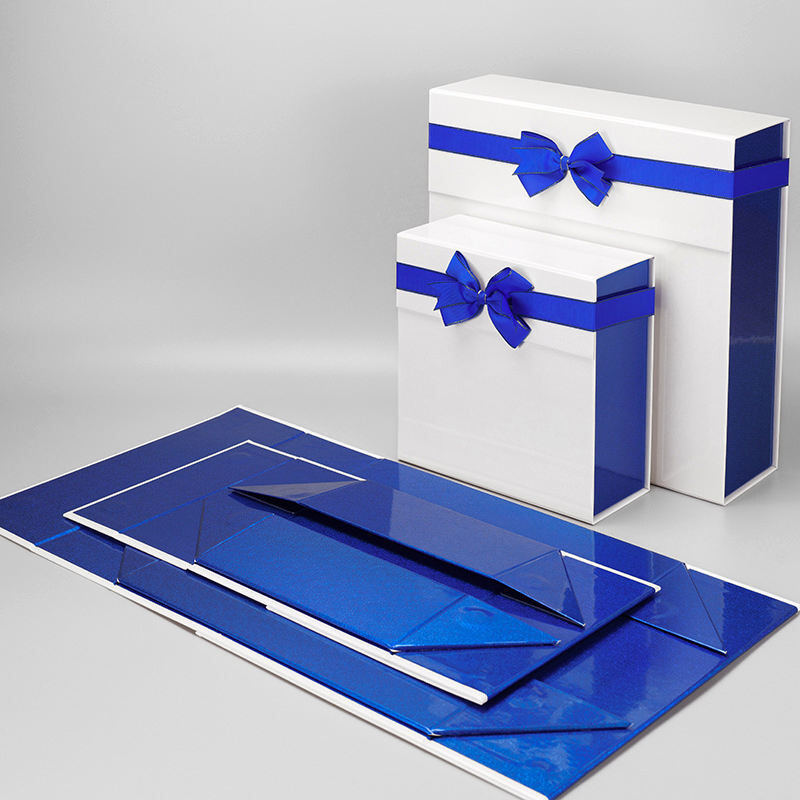  Customized Exquisite Magnetic Flap Folding Boxes for Cheap Jewelry & Gift Packaging