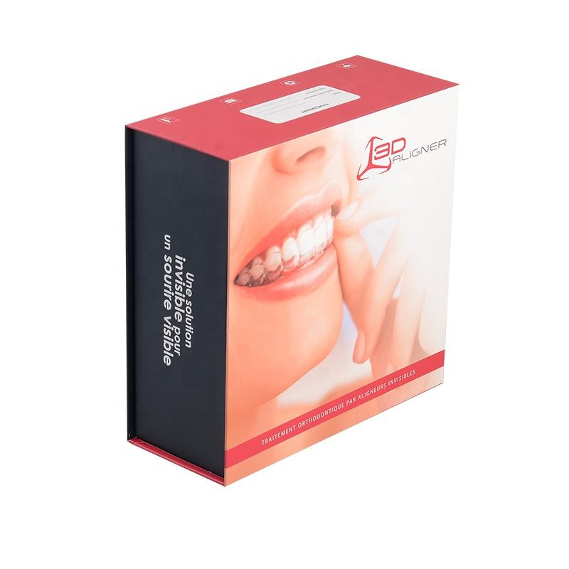  Customized Luxury Dental Braces Kit Box - Orthodontic Packaging & Aligner Box
