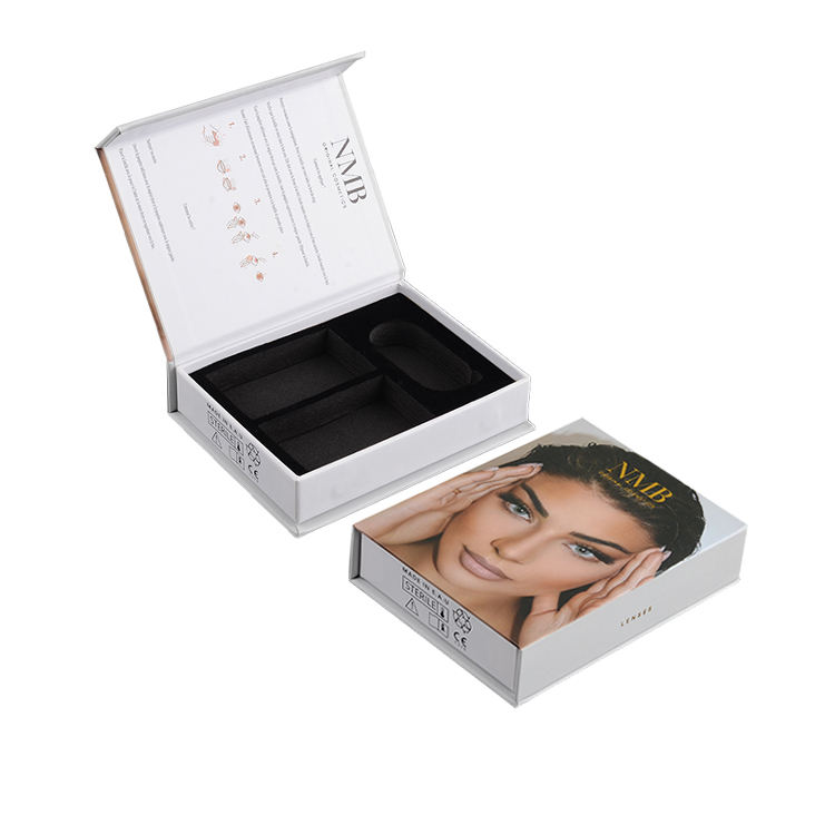  Custom Luxury Magnetic Cardboard Contact Lenses Box with Personalized Logo Packaging