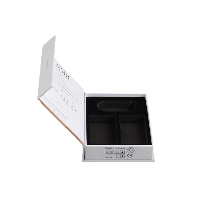  Custom Luxury Magnetic Cardboard Contact Lenses Box with Personalized Logo Packaging