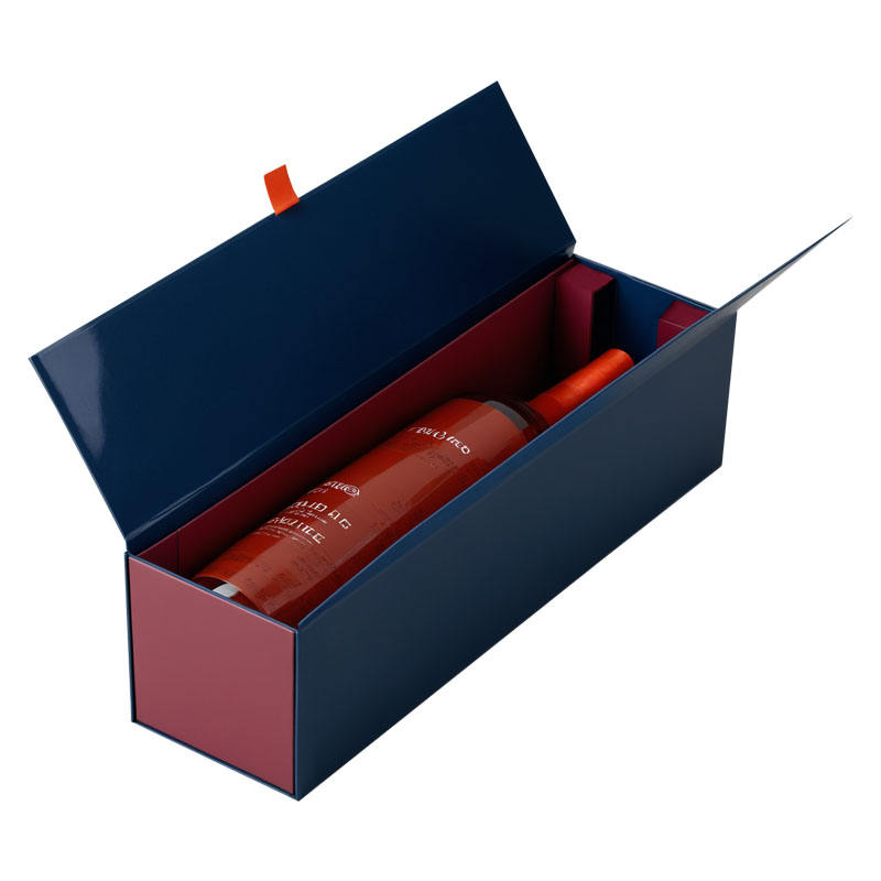  Custom High-End Double Door Wine Champagne Packaging Boxes with Luxury Cardboard and Personalized Logo