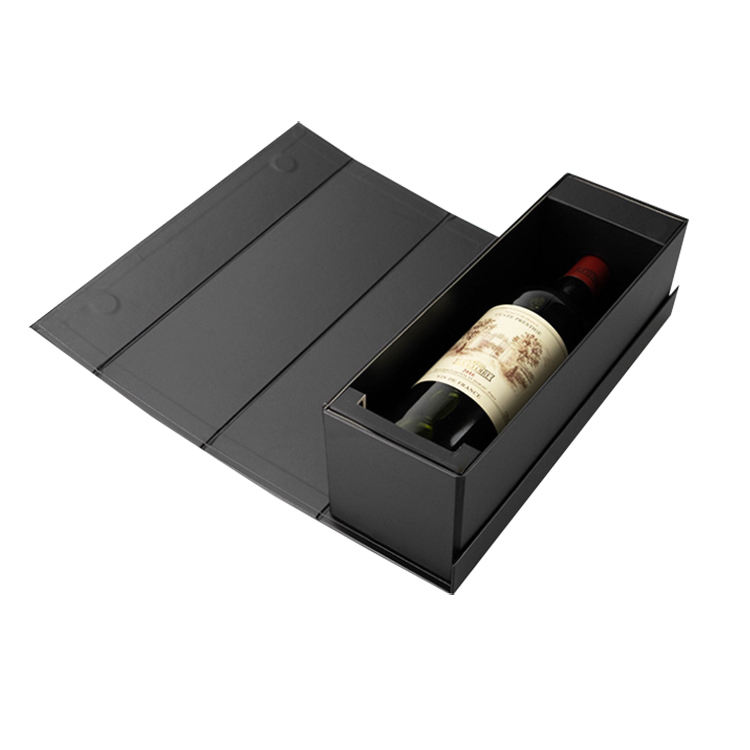  Custom High-End Double Door Wine Champagne Packaging Boxes with Luxury Cardboard and Personalized Logo