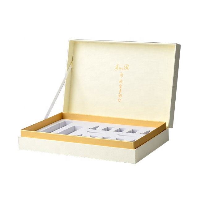  Customized Makeup Wooden Magnetic Bottle Gift Box & Glass Bottle Cosmetic Packaging