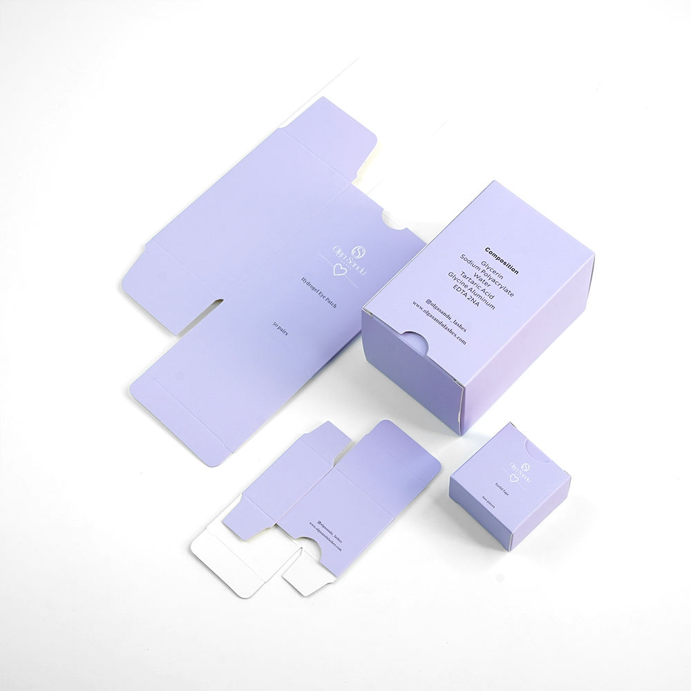  Customized Beauty Product Packaging Boxes with Essential Oil Paper Box for Skincare Serums