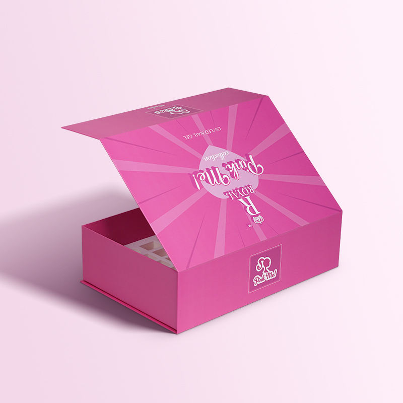 Custom Luxury Magnetic Cardboard Book Boxes - Hot Sale Cosmetics Packaging Gift Boxes