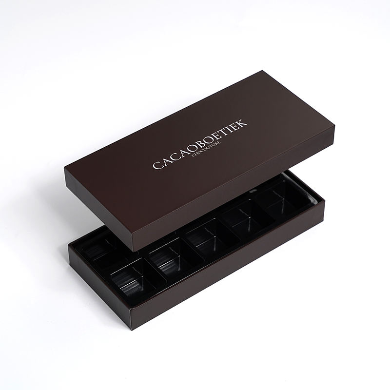  Custom Logo Premium Chocolate Packaging Box for 10-Piece Bonbons - Elegant Gift Solution