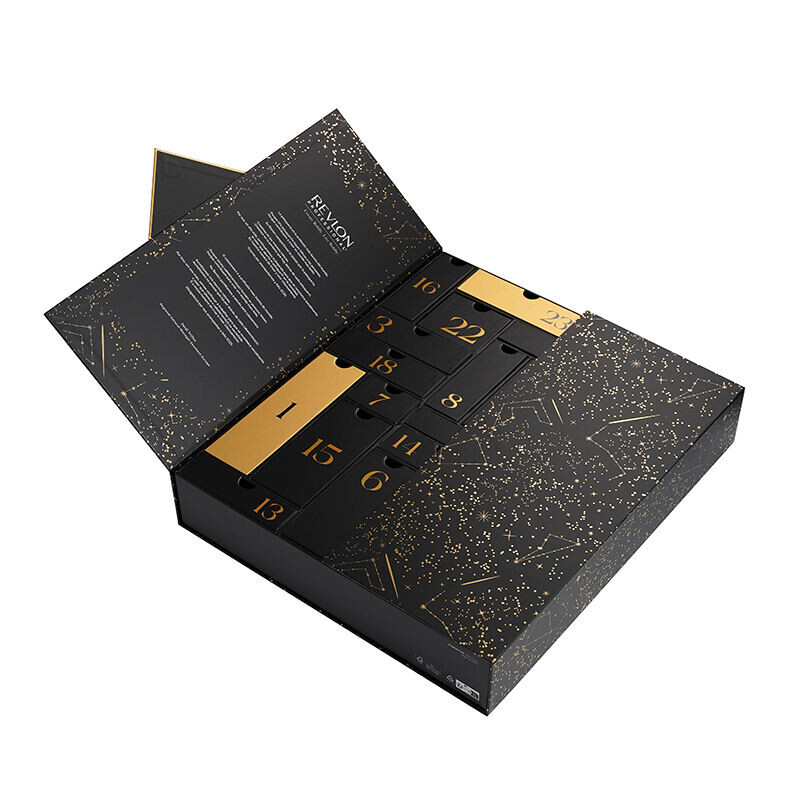  Custom Luxury Cosmetic Packaging Box - Countdown Christmas Advent Calendar Box