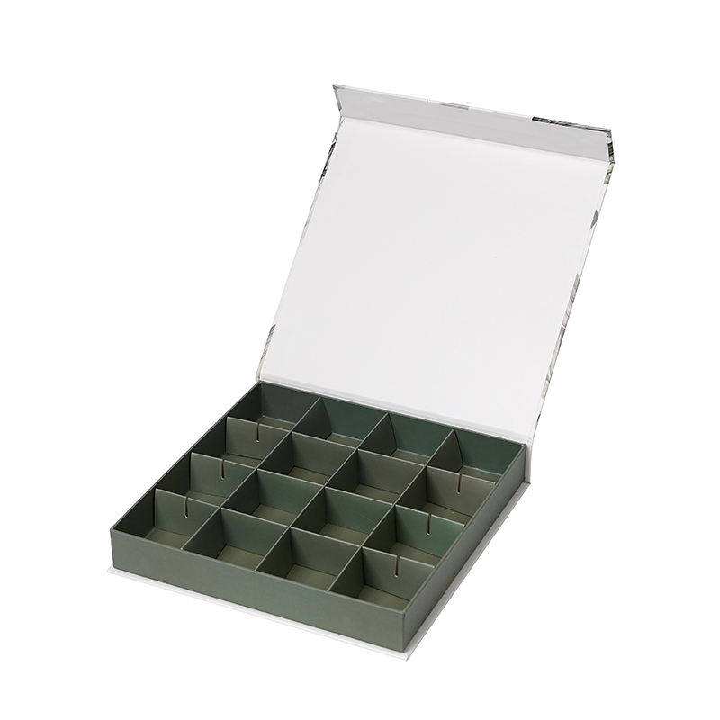  Custom Luxury Chocolate Gift Boxes with CMYK Colors, Magnetic Closure & Matt Lamination