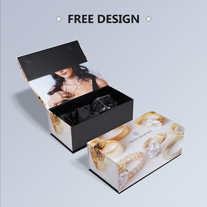  Custom Luxury Logo Color Jewellery Packaging Gift Set Boxes - Fashionable & Eco-Friendly