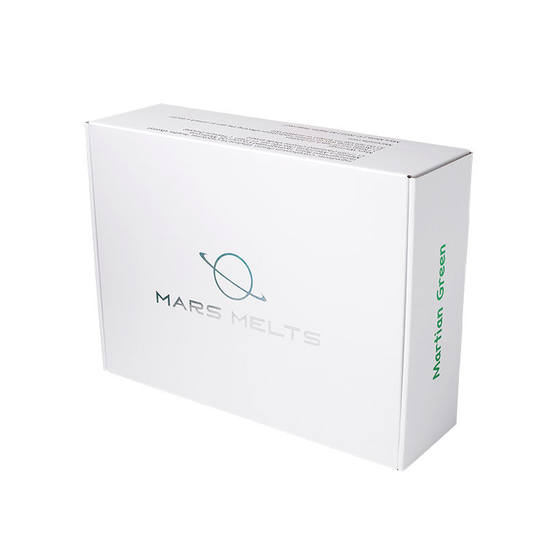  Customized Logo Laser Foil Mailer Boxes with Matt Lamination & Embossing for Shoes, Underwear & Socks