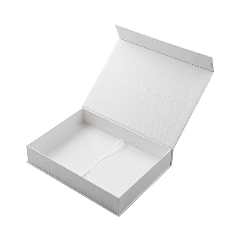  Custom Luxury Magnetic Closure Gift Boxes with Ribbon & Logo for Clothing, Shoes & Hoodies