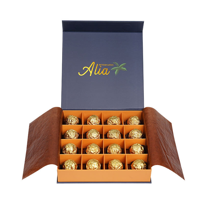  Custom Chocolate Boxes with Dividers - Luxury Cardboard Gift Packaging