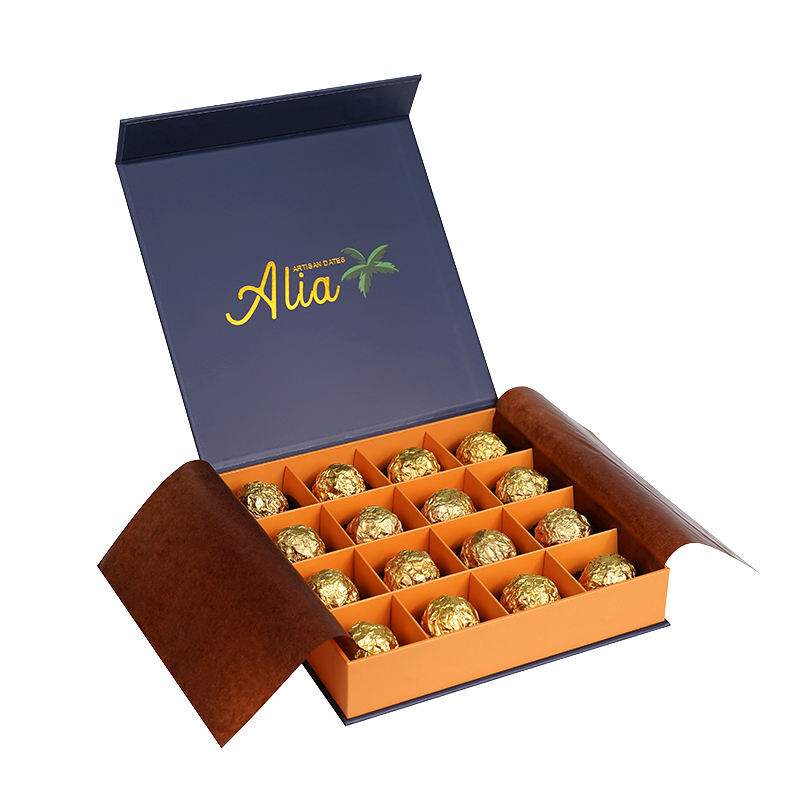  Custom Chocolate Boxes with Dividers - Luxury Cardboard Gift Packaging
