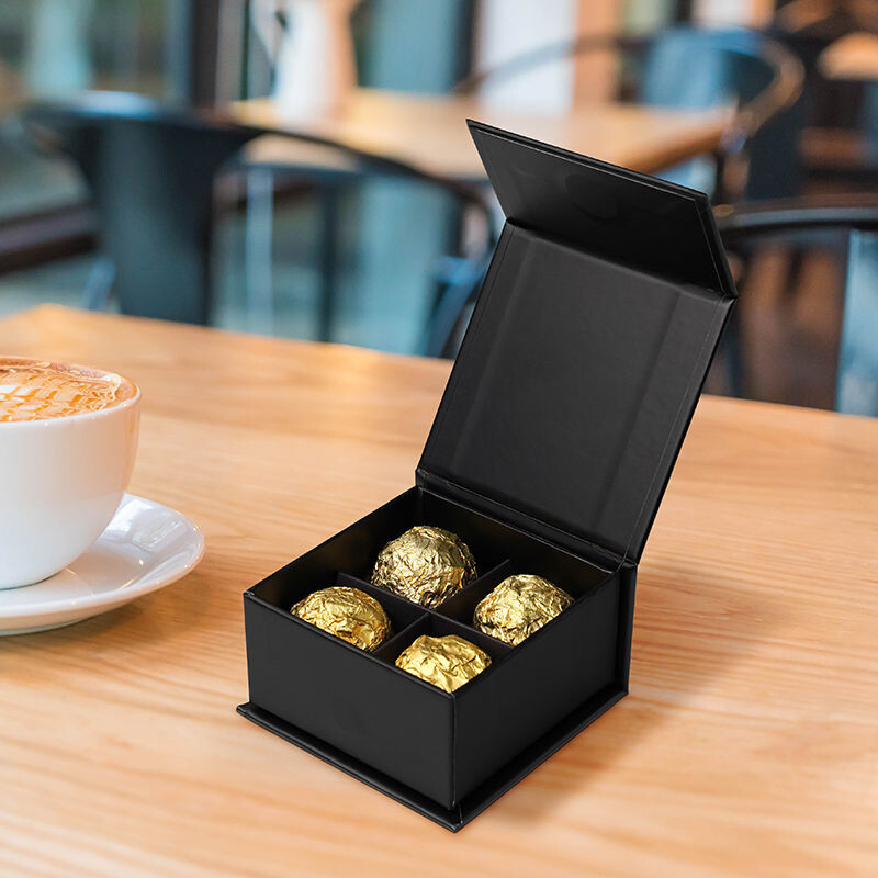  Customized Luxury Chocolate Box with Magnetic Closure & Foil Stamping - Shenzhen Kaijie Packaging