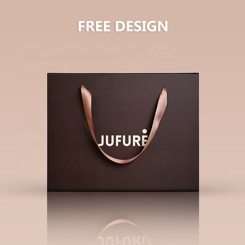  Luxury Premium Magnetic Cardboard Folding Box with Ribbon for Wig, Cosmetic, Clothing, and More - Shenzhen Kaijie Packaging