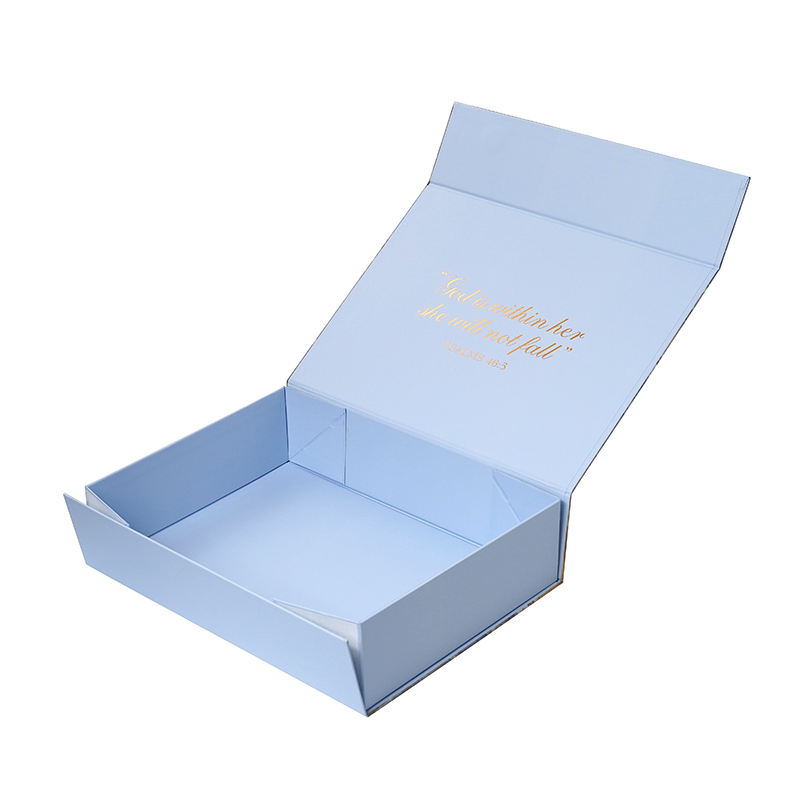  Custom Recyclable Magnet Foldable Gift Boxes with Logo for Hoodies - Shenzhen Kaijie Packaging