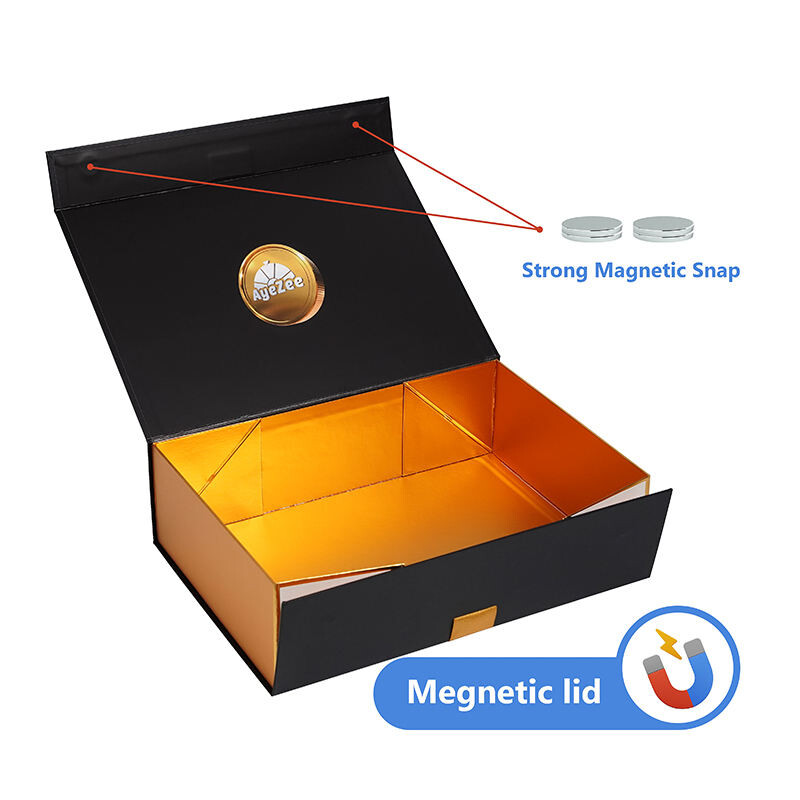  Luxury Foldable Magnetic Cardboard Boxes for Beauty Cosmetic Product Packaging
