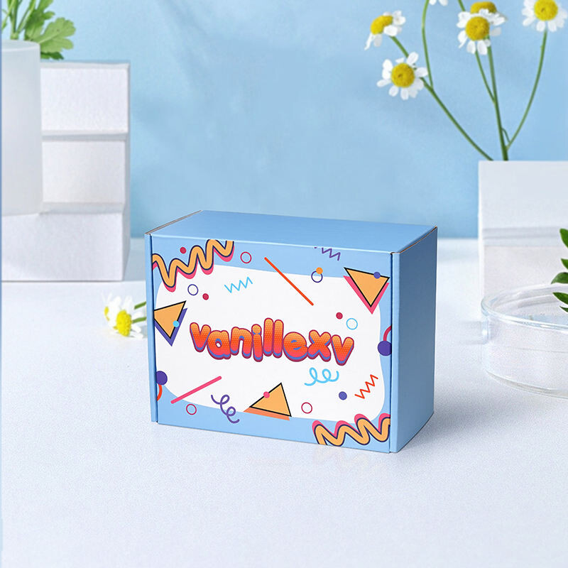 Recyclable Mailer Box Custom Size Logo Printed Corrugated Rigid Cardboard Packaging Shipping Boxes For Shirt Perfume Hoodies