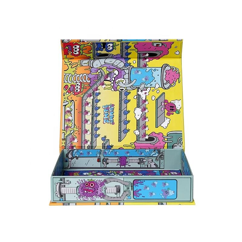  Custom Luxury Premium Hard Cardboard Magnetic Box with Lid - Factory Direct & High-Quality Printing Packaging