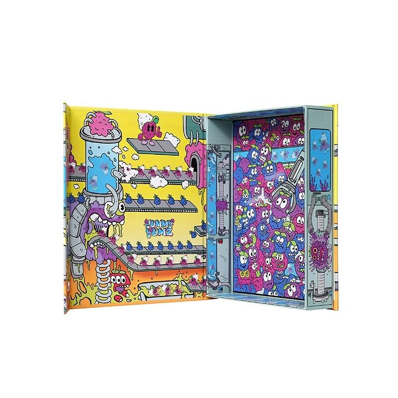  Custom Luxury Premium Hard Cardboard Magnetic Box with Lid - Factory Direct & High-Quality Printing Packaging