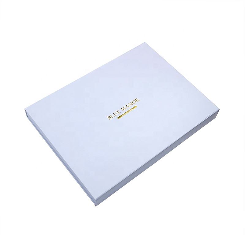  Purple Luxury Hard Cardboard Hair Extensions Packaging Box with Custom Logo and Gold Hot Stamping