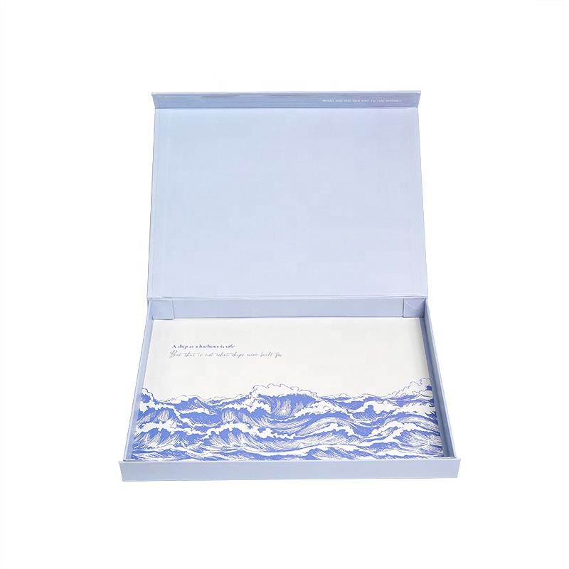  Purple Luxury Hard Cardboard Hair Extensions Packaging Box with Custom Logo and Gold Hot Stamping