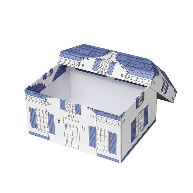  Custom Printed Special Cardboard Rigid House Box with Matte Lamination for Clothing, Shoe, Shirt, Hair, and Cosmetic Packaging